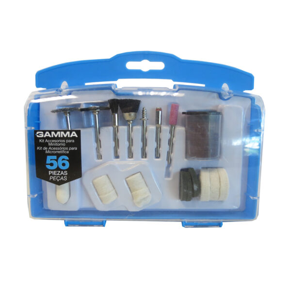 Kit accesorios para Mini torno 56 Piezas