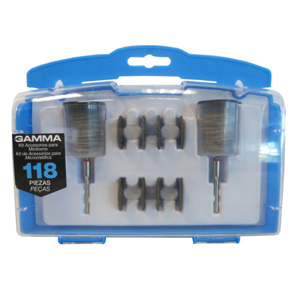 Kit accesorios para Mini torno 118 piezas
