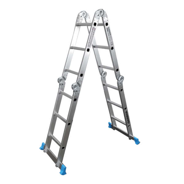 Escalera Aluminio Articulada x 3 Lados