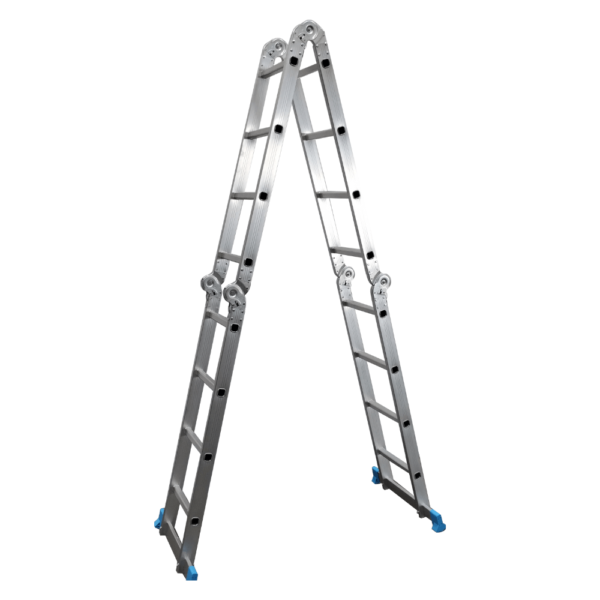Escalera Aluminio Articulada x 4 Lados