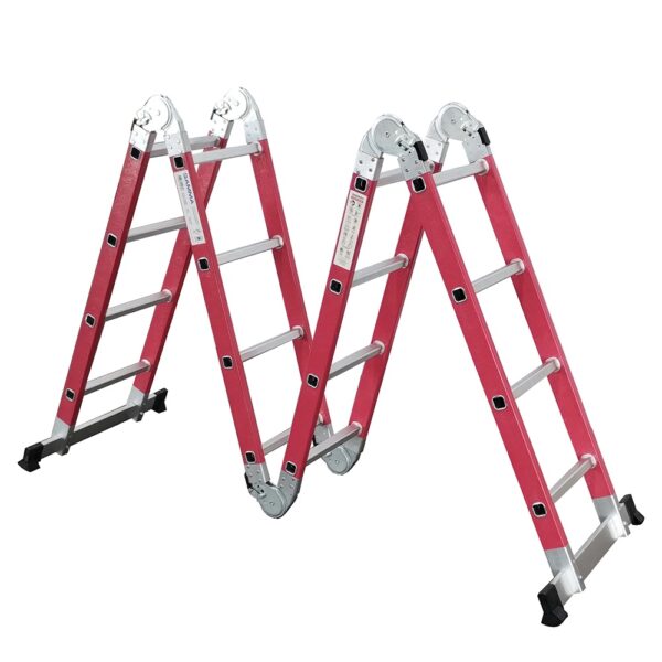 Escalera Aluminio Articulada Dielectrica x 4 Lados - Image 2