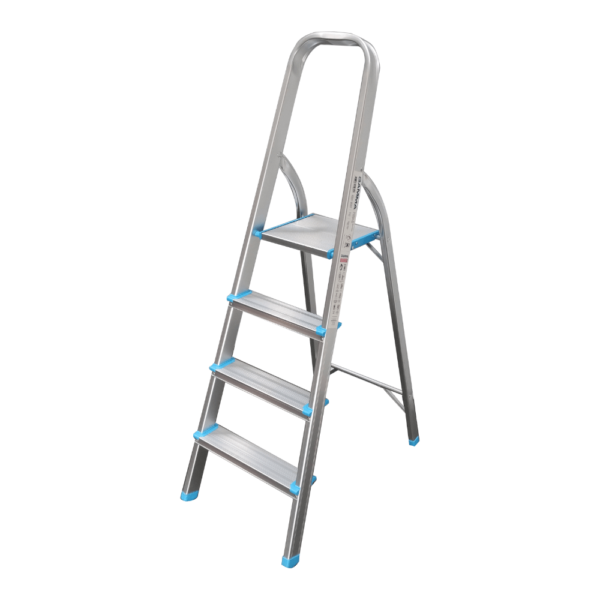 Escalera Aluminio Reforzada 4 Escalones