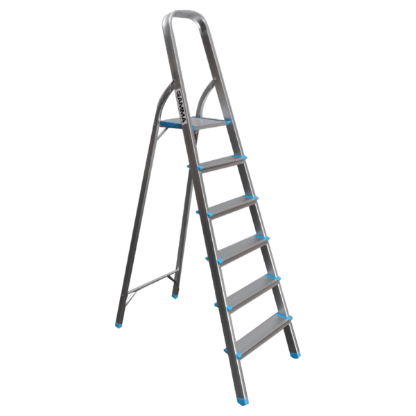 Escalera Aluminio Reforzada 6 Escalones