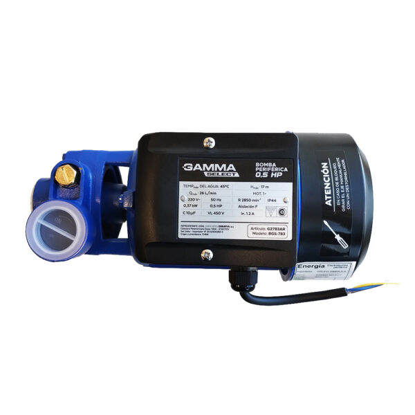 Bomba de agua 0.5 HP – GAMMA SELECT - Image 3