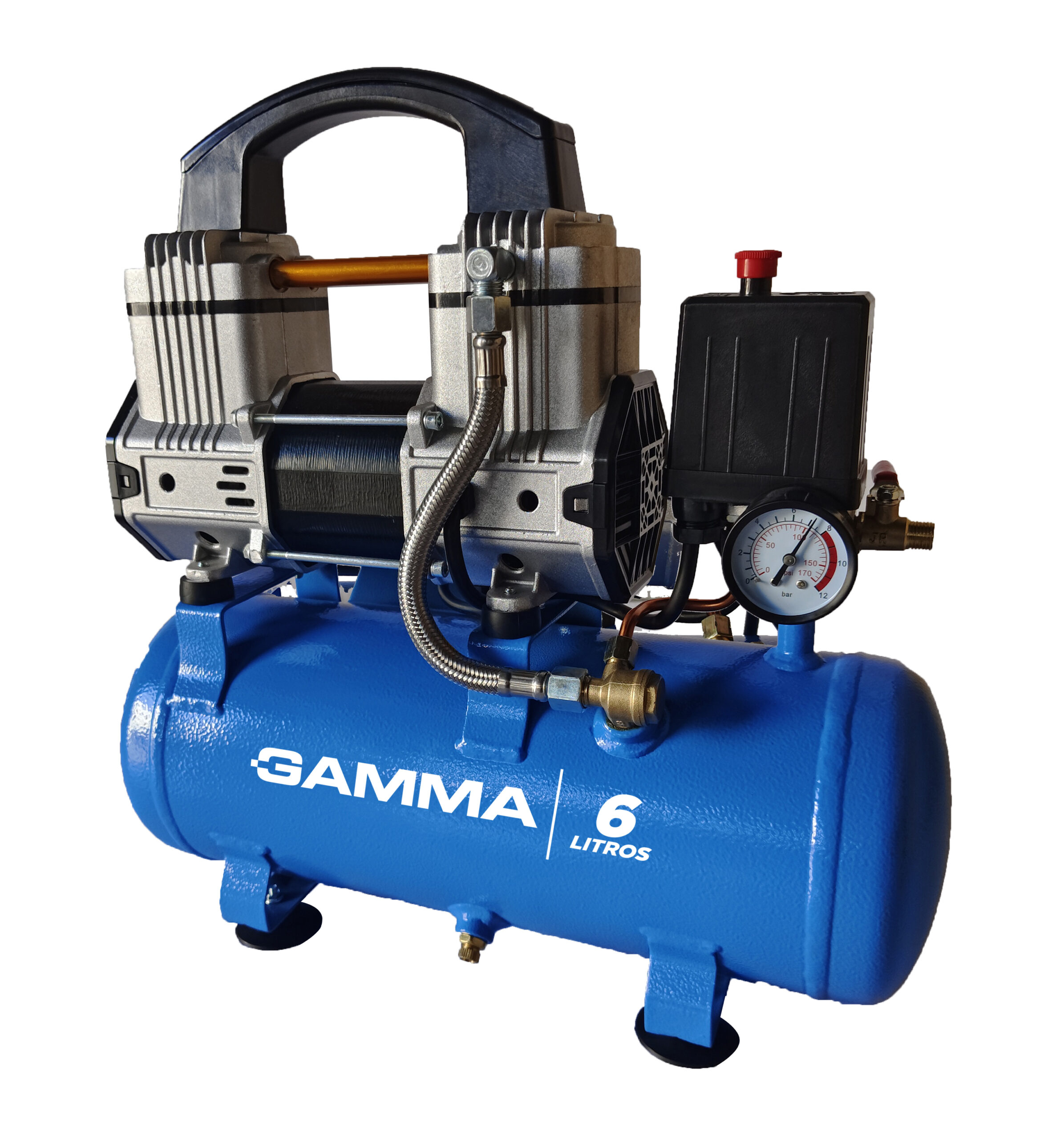 COMPRESOR SIN ACEITE 6 L 1.5 HP - Image 2